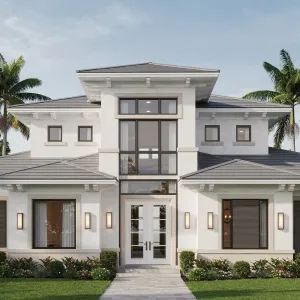 Elevated Coastal Towerfront Residence