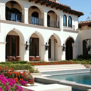 Elegance in Arches: A Mediterranean Mansion Masterpiece
