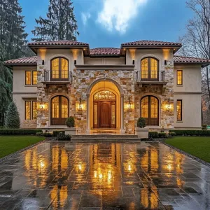 Mystical Stone Manor with Twilight Glimmer