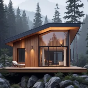Dreamy Alpine Glass Nest