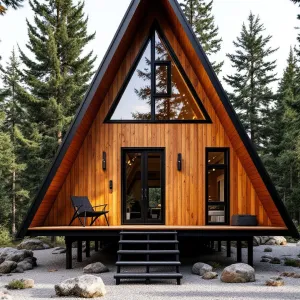 Triangular Timber Oasis