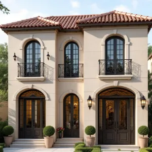 Understated Opulence: The French Facade Delight