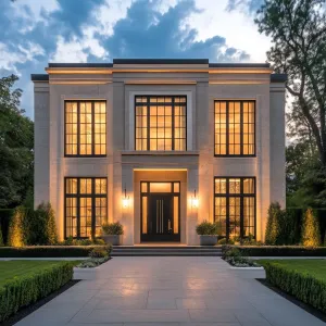Neoclassical Evening Allure