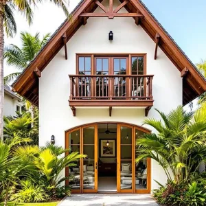 Dreamy Sanctuary Amongst Swaying Palms