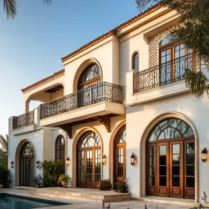 Sunlit Serenity and Arched Elegance