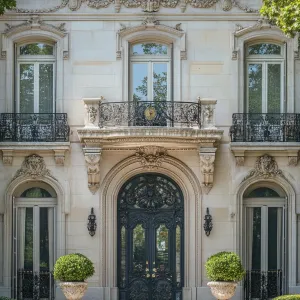 Lavish Entry with Regal Artistry