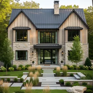 Charming Timber Sanctuary with a Stone Twist