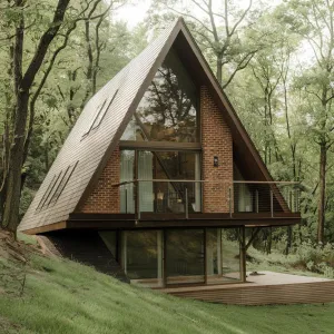 Triangular Treehouse: Nature’s Angled Abode