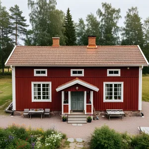 A Nordic Cranberry Castle in the Wilds