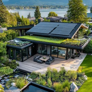 Eco-Friendly Oasis Amidst Mountains