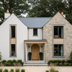 A Modern-Day Hobbit Hole with a Classy Twist