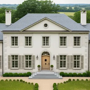 Majestic Countryside Manor with Elegant Flair