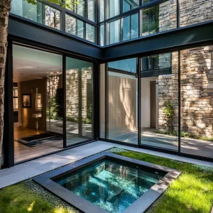 Zen Oasis With a Splash of Modern Flair