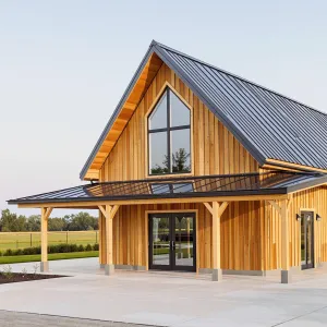 A Barn with a Dash of Panache