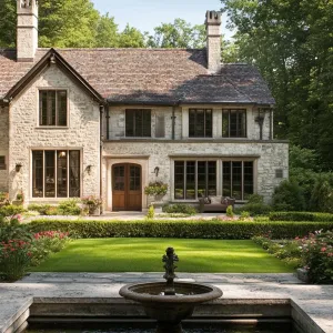 Charming Oasis of Stone and Green