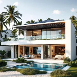 A Sunlit Symphony: Coastal Elegance Redefined