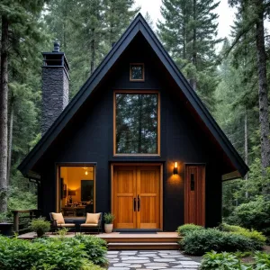 Peak Perfection: The Stone A-Frame Wonder