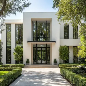 A Luxurious Greeting: The Villa’s Bold Entrance