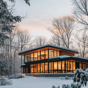 Winter Wonderland Estate With Hidden Tunnels