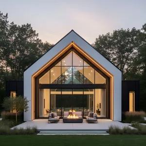 Gabled Glow Pavilion