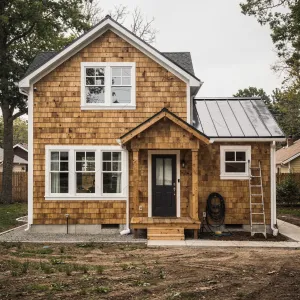 Cedar Shingle Neighbor Next Door