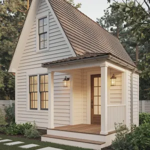 Elegant Echoes in a Cozy Cottage