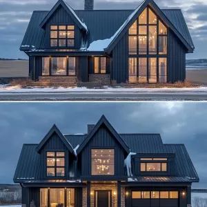 Enchanted Eaves: A Wintry Wonderland Abode