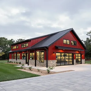 Rustic Chic Meets Modern Flair