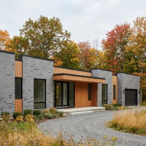 Timber Ribbon Brick Ranch