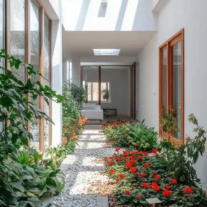 Sunny Day in the Indoor Oasis