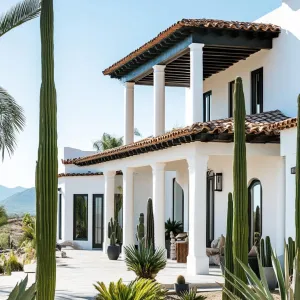 Sunny Cactus Paradise: A Modern Mexican Retreat