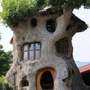 Whimsical Treehouse Abode