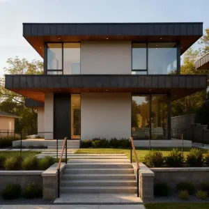 Shadow-Lined Pavilion Modern