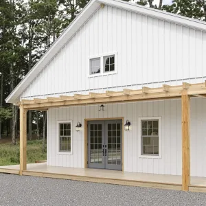 Scandinavian Minimalism in Countryside Charm