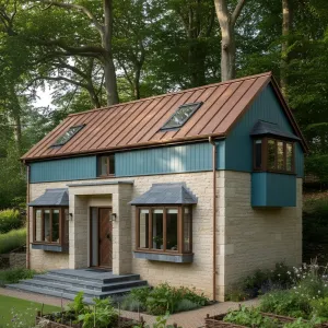 Rustic Dreamscape: A Woven Wonder with a Twist