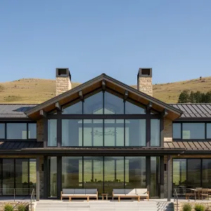 Mountain Marvel with Glass and Stone