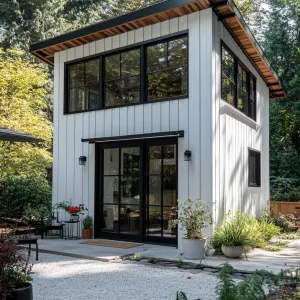 Modern Minimalist Marvel in the Woods