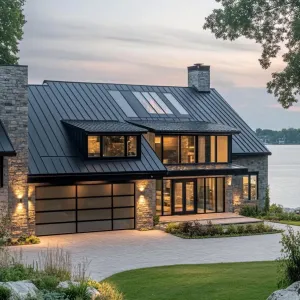 Preview of Stunning Lakefront Retreat with Modern Charm