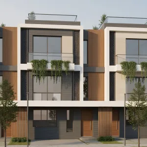 Preview of Terraced Modern With Green Balconies