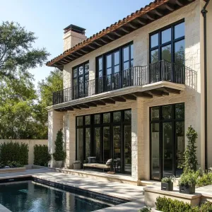 Sunset Stunner: The Patio Pool Paradise