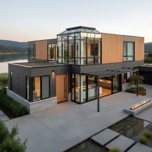 Lantern Courtyard Lake House