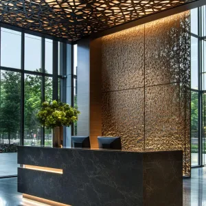 Luminous Patterns and Sleek Sophistication