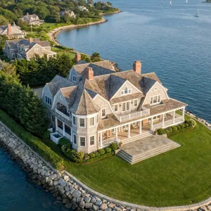 Cliffside Shingle Grandeur Retreat