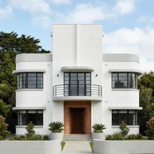 Sunlit Deco Cruisehouse Retreat