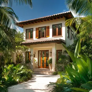 Tropical Twin-Story Oasis