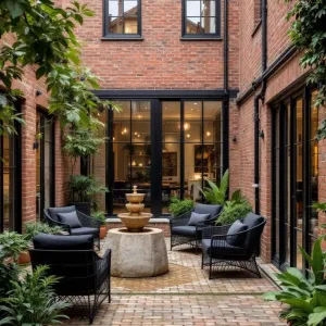 A Cozy Brick Castle of Al Fresco Tranquility