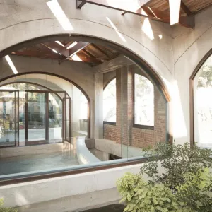 The Archway Oasis: A Botanical Retreat