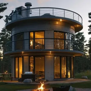 Circular Serenity: The Marvelous Silo House
