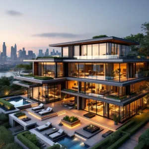 Rooftop Retreat in the Skyline Ballet