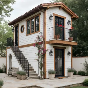 Terracotta Eaves Garden Loft